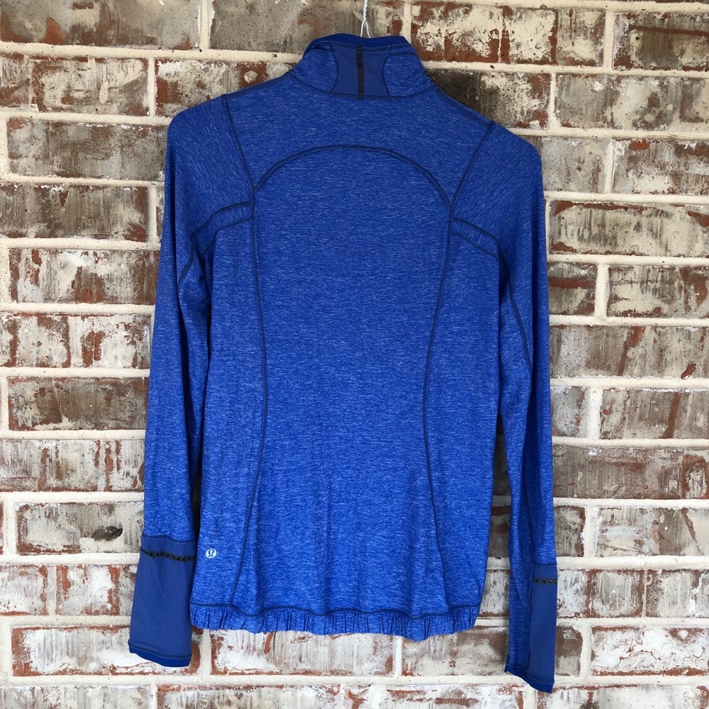 Lululemon Pace Pusher Pullover in Harbor Blue 8 - Picture 3 of 16